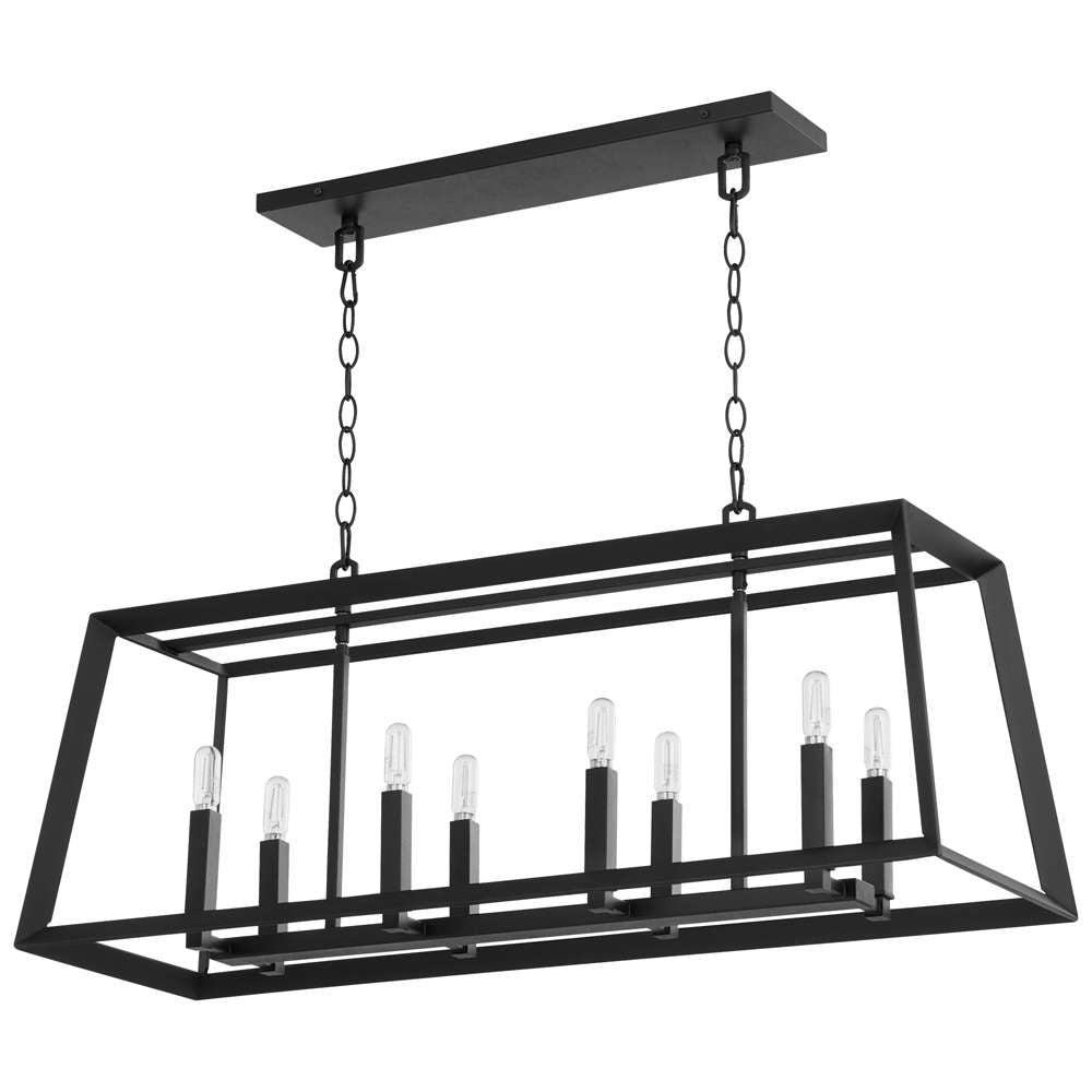 Cyan Design - Hyperion Island - 8-Light in Black - Large - 10378 veiw 1