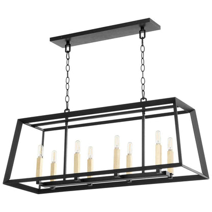 Cyan Design - Hyperion Island - 8-Light in Black - Large - 10378 veiw 2