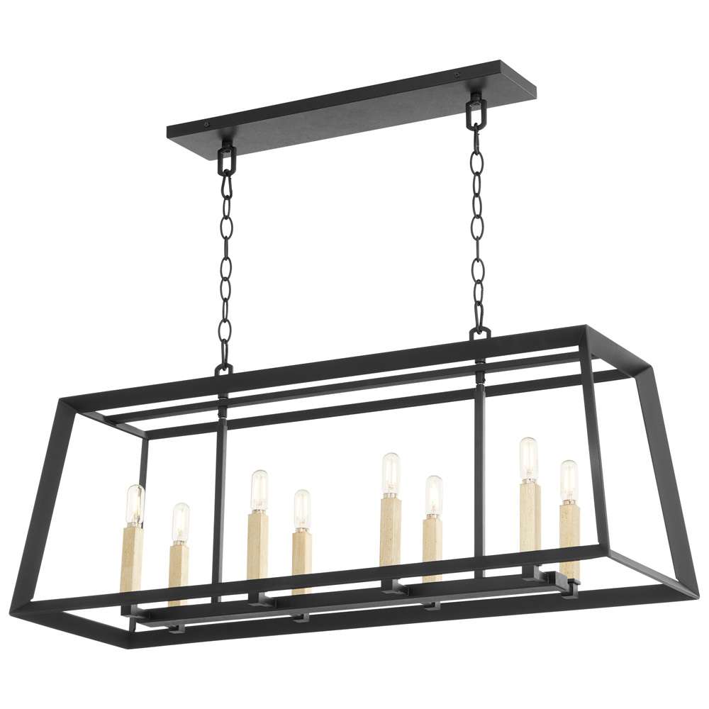 Cyan Design - Hyperion Island - 8-Light in Black - Large - 10378 veiw 3