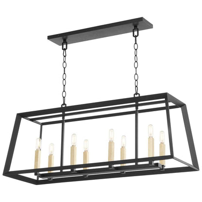 Cyan Design - Hyperion Island - 8-Light in Black - Large - 10378 veiw 3