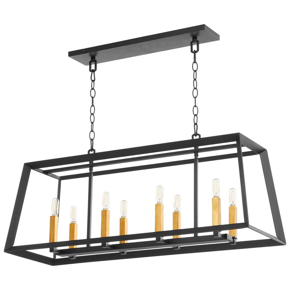 Cyan Design - Hyperion Island - 8-Light in Black - Large - 10378 veiw 4
