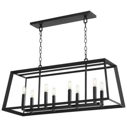 Cyan Design - Hyperion Island - 8-Light in Black - Large - 10378 veiw 6