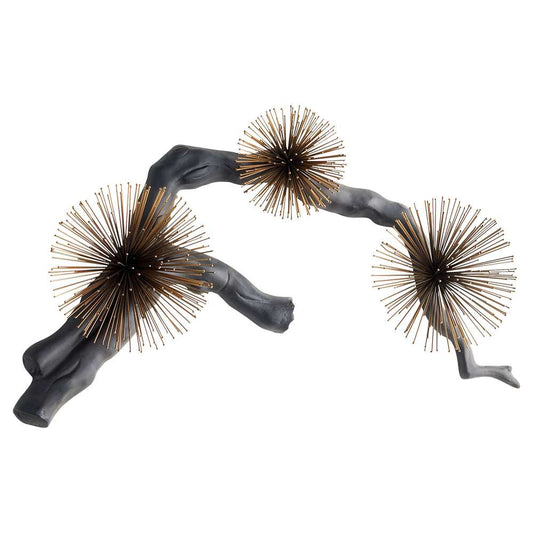 Cyan Design - Ichiyo Wall Decor in Black in Gold Accents - Medium - 11435 veiw 1