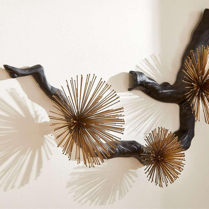 Cyan Design - Ichiyo Wall Decor in Black in Gold Accents - Medium - 11435 veiw 5