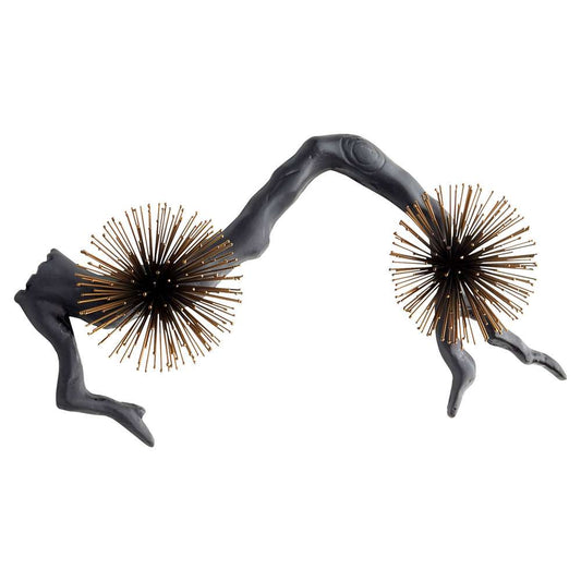 Cyan Design - Ichiyo Wall Decor in Black in Gold Accents - Small - 11434 veiw 1