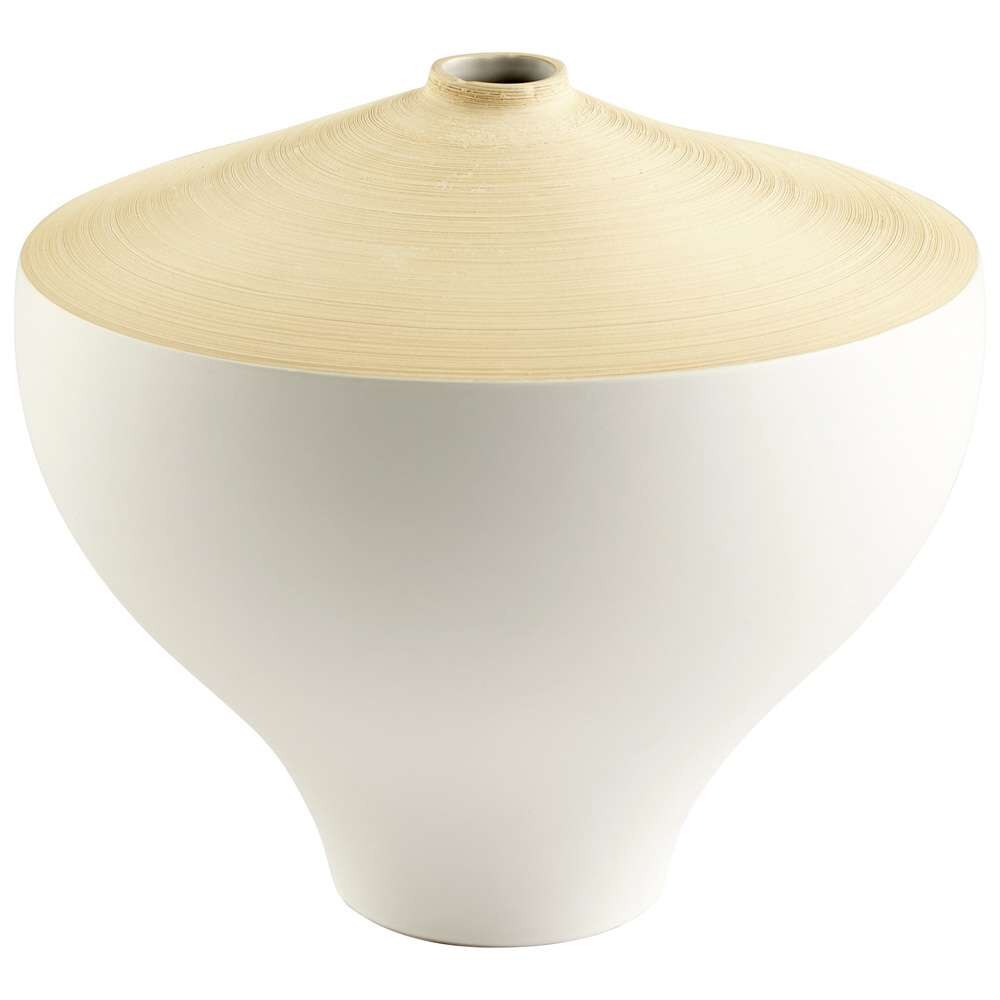 Cyan Design - Inez Vase in Matte White - Medium - 07439 veiw 1