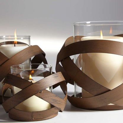 Cyan Design - Infinity Candleholder in Copper - Small - 06211 veiw 2