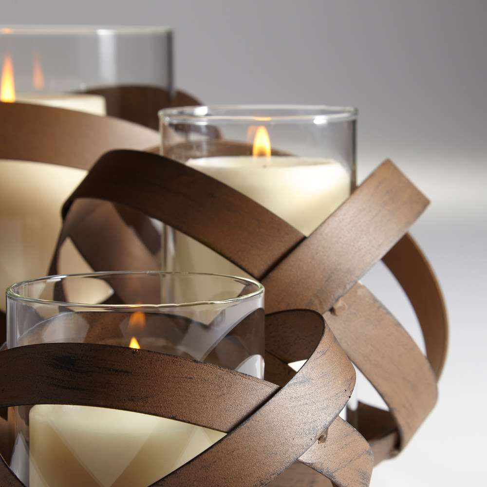 Cyan Design - Infinity Candleholder in Copper - Small - 06211 veiw 3