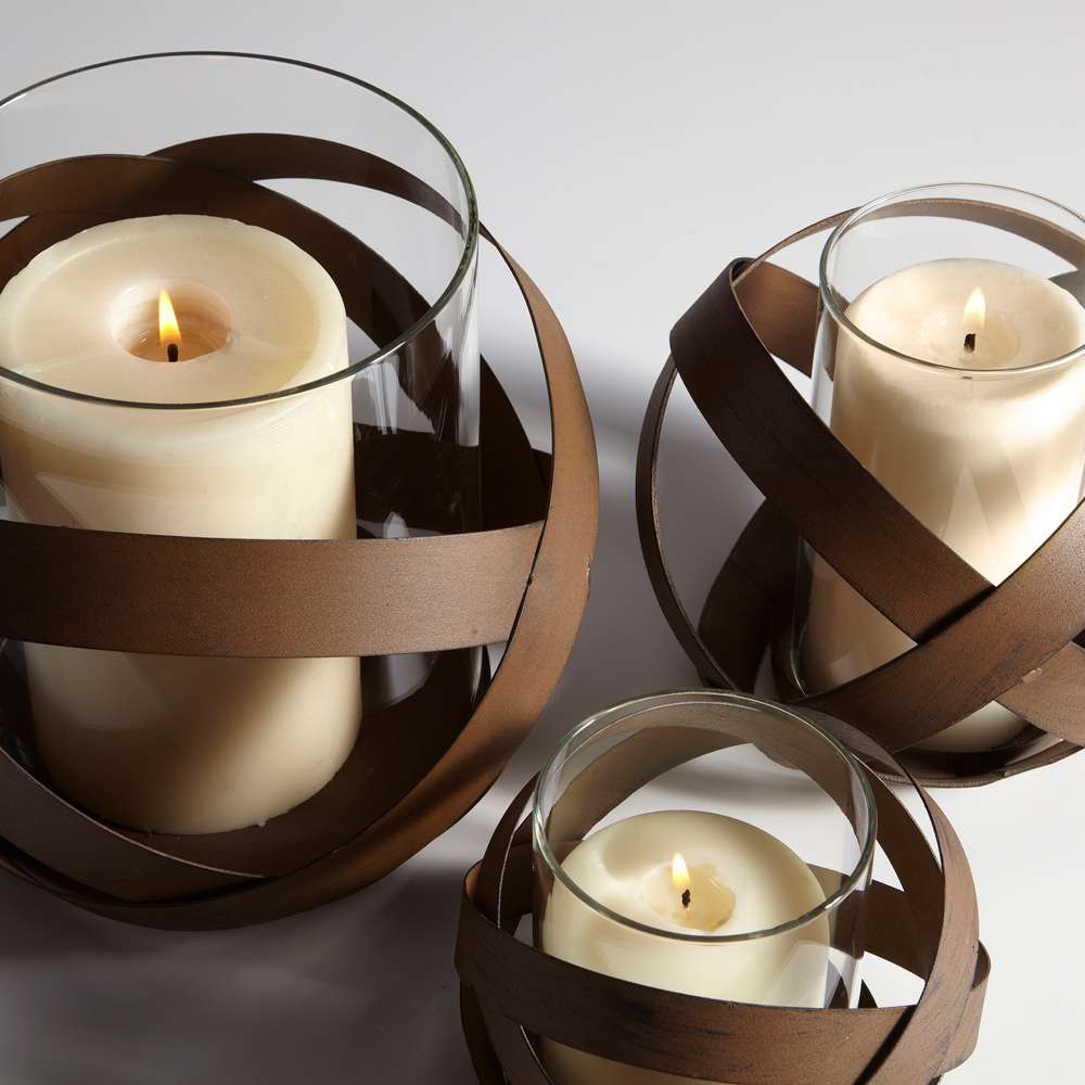 Cyan Design - Infinity Candleholder in Copper - Small - 06211 veiw 4