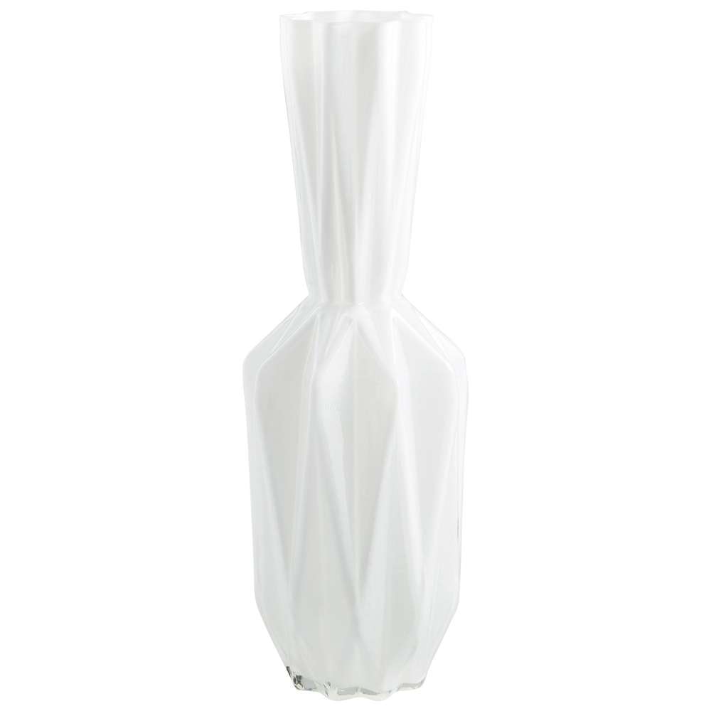 Cyan Design - Infinity Origami Vase in White - Large - 09492 veiw 1