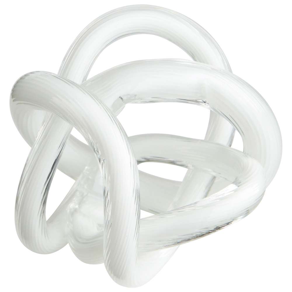 Cyan Design - Interlace Filler in White - Small - 06722 veiw 1