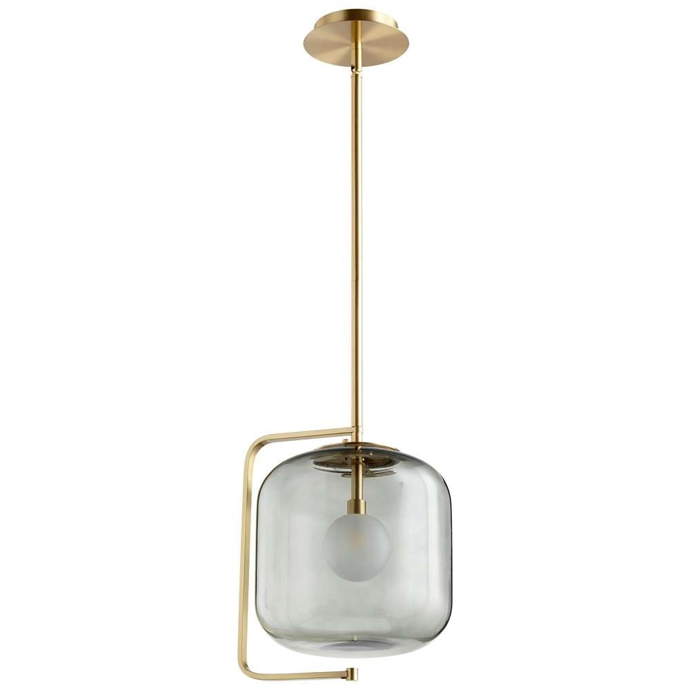 Cyan Design - Isotope Pendant in Aged Brass - 10552 - CLOSEOUT veiw 1