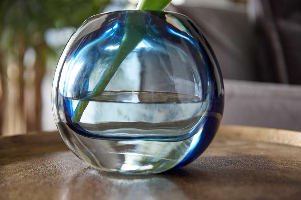 Cyan Design - Jacinta Vase in Blue - Small - 10485 veiw 3