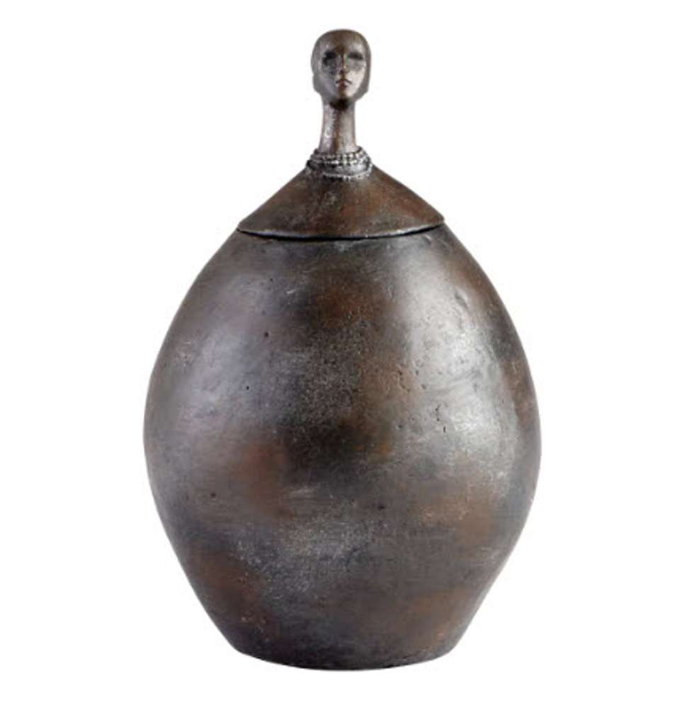 Cyan Design - Keep Your Head Up Container in Rustic - Large - 06037 veiw 1