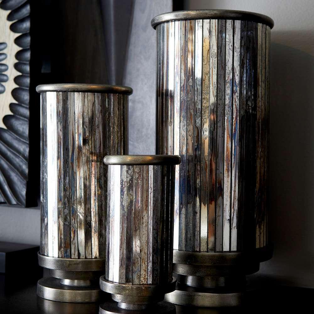 Cyan Design - Kensington Vase in Nickel - Medium - 09945 veiw 5