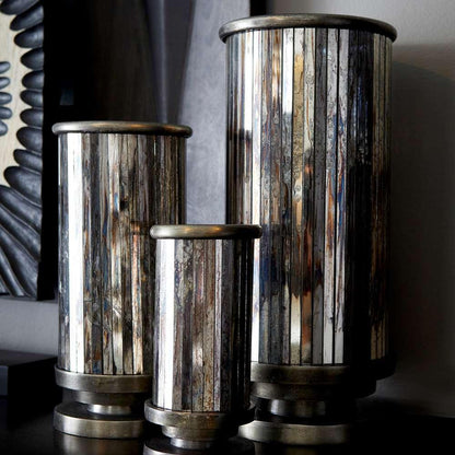 Cyan Design - Kensington Vase in Nickel - Medium - 09945 veiw 5