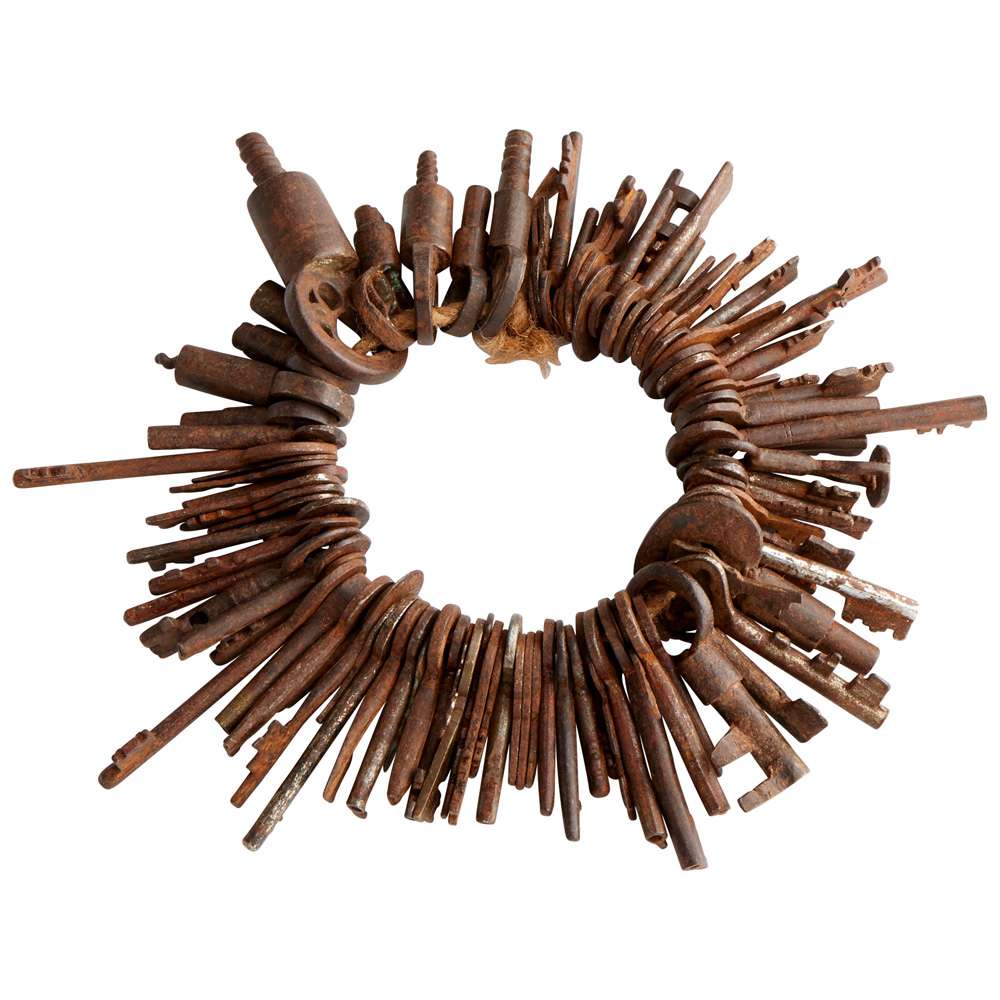 Cyan Design - Key Ring in Rust - 10123 veiw 1