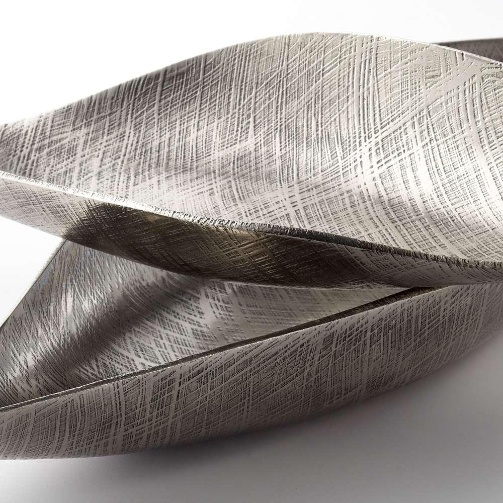 Cyan Design - Laurel Tray in Antique Silver - Large - 09825 veiw 3