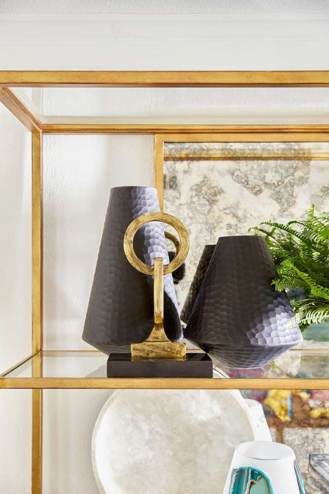 Cyan Design - Lava Vase in Black - Small - 05385 veiw 5