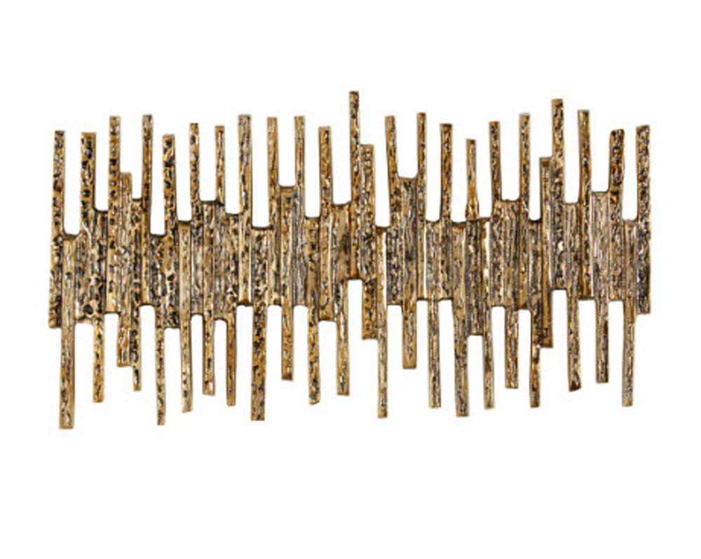 Cyan Design - Ledger Wall Decor in Antique Brass - Small - 11310 veiw 1