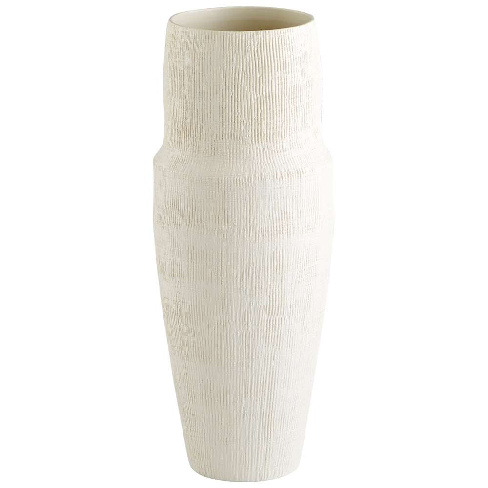 Cyan Design - Leela Vase in White - Small - 10921 veiw 1