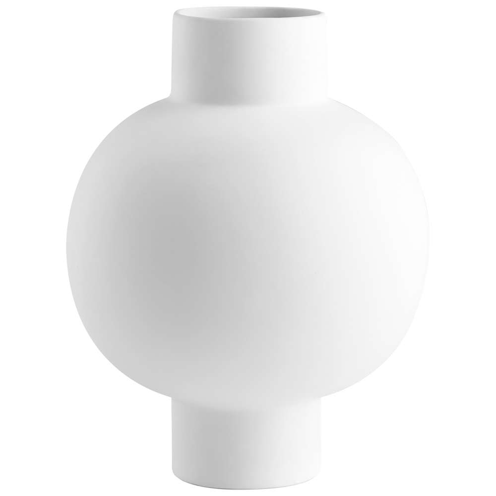 Cyan Design - Libra Vase in White - Medium - 10917 veiw 1