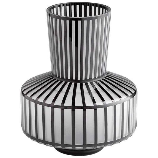 Cyan Design - Lined Up Vase in Black - Medium - 10875 veiw 1