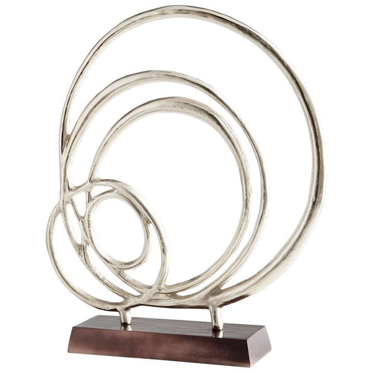 Cyan Design - Lipsice Sculpture in Nickel and Black - 09783 veiw 1