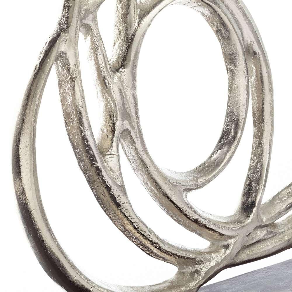 Cyan Design - Lipsice Sculpture in Nickel and Black - 09783 veiw 2