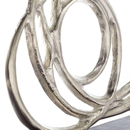 Cyan Design - Lipsice Sculpture in Nickel and Black - 09783 veiw 2