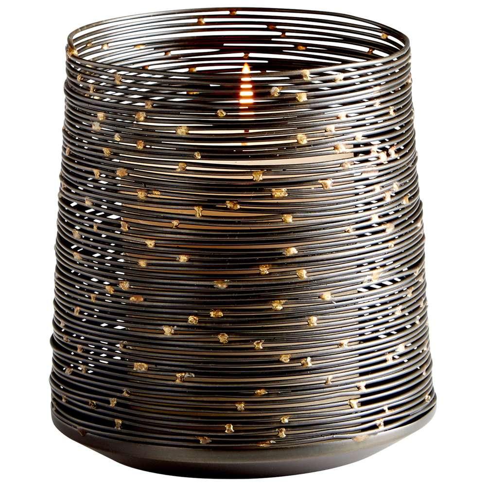 Cyan Design - Luniana Candleholder in Antique Black - Large - 09700 veiw 1
