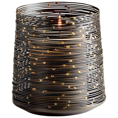 Cyan Design - Luniana Candleholder in Antique Black - Large - 09700 veiw 1
