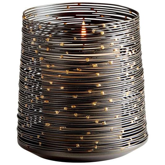 Cyan Design - Luniana Candleholder in Antique Black - Large - 09700 veiw 1