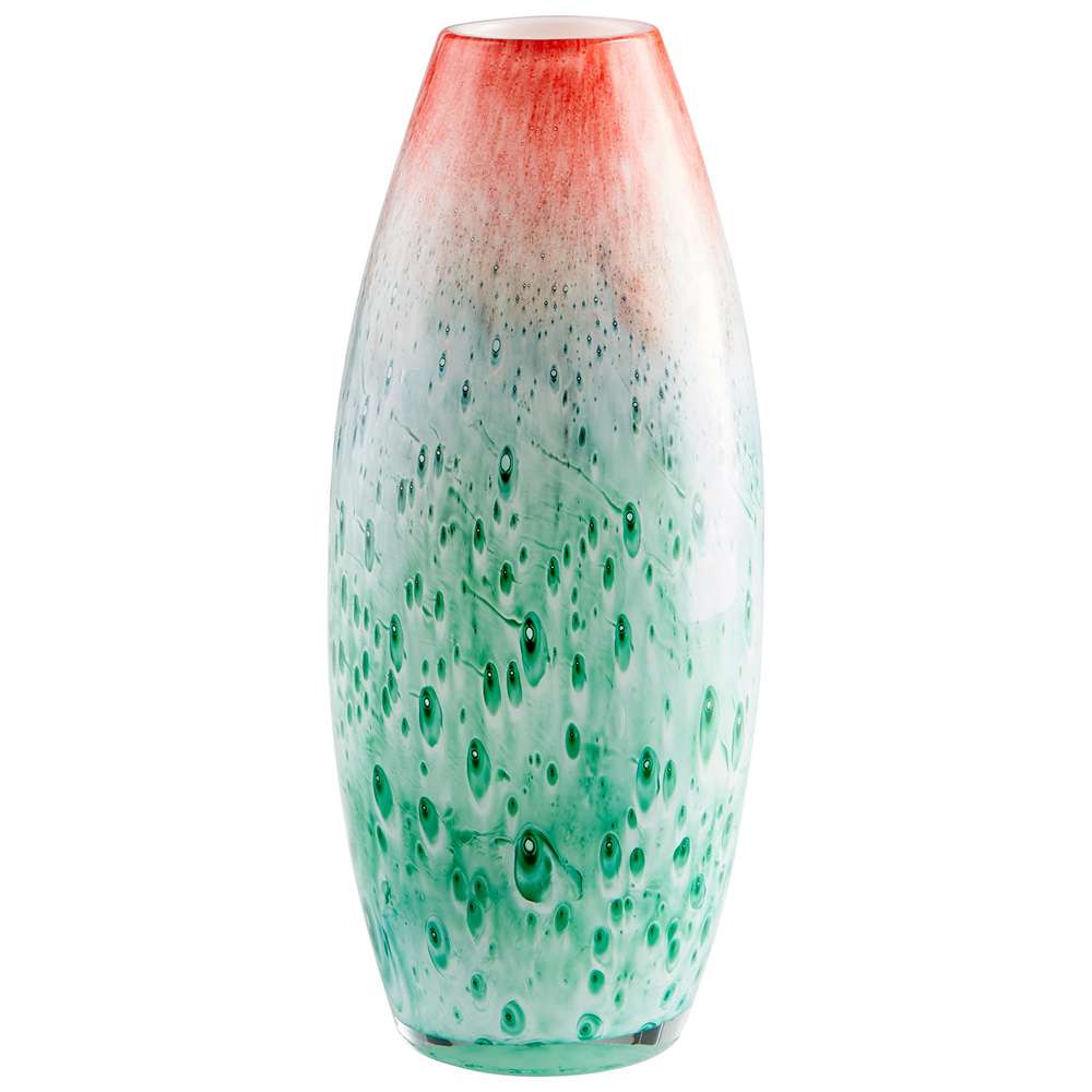 Cyan Design - Macaw Vase in Red and Green - Small - 09464 veiw 1