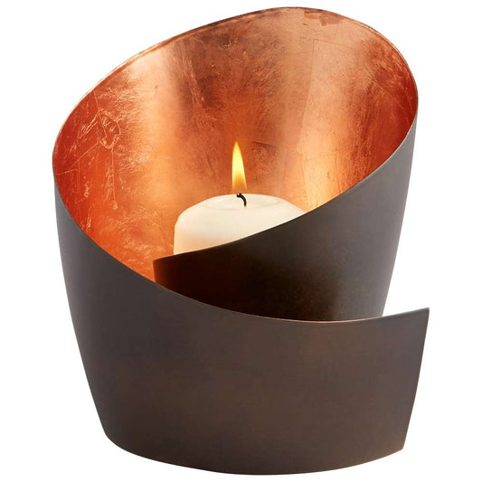 Cyan Design - Mars Candleholder in Copper - Small - 08117 veiw 1