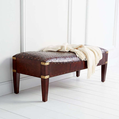 Cyan Design - Mechi Bench in Brown - 06970 veiw 3