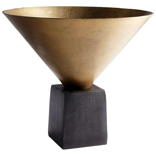 Cyan Design - Mega Vase in Black Bronze and Antique Brass - Medium - 08907 veiw 1