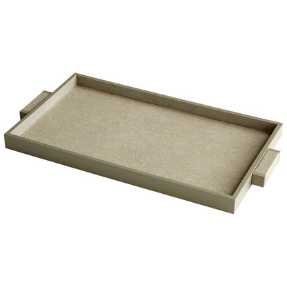 Cyan Design - Melrose Tray in Shagreen - Large - 06013 veiw 1