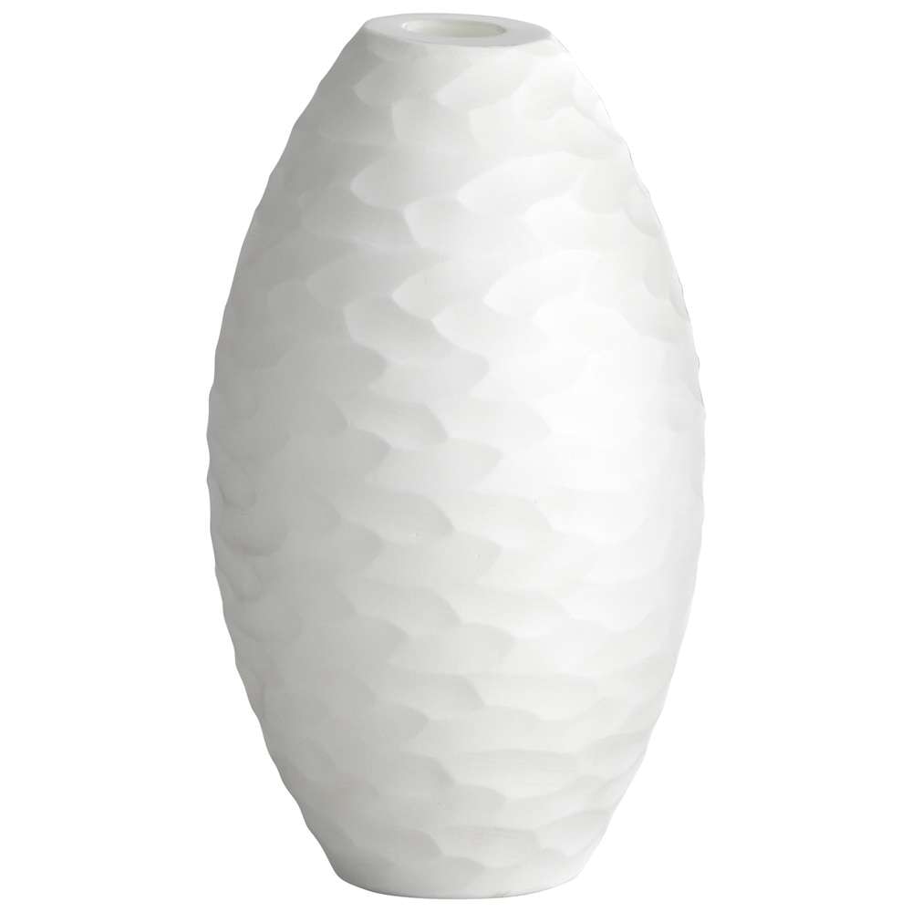 Cyan Design - Meringue Vase in White - Small - 07324 veiw 1