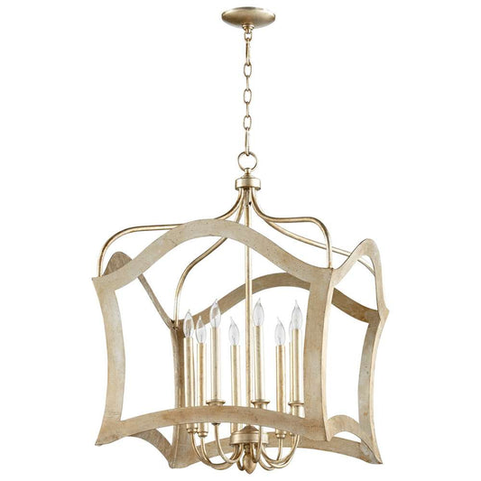 Cyan Design - Milan Pendant 8-Light in Aged Silver Leaf - 06582 veiw 1