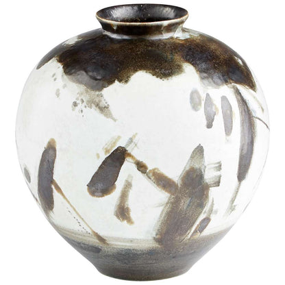 Cyan Design - Mod Vase in Black and White - Medium - 10940 veiw 1