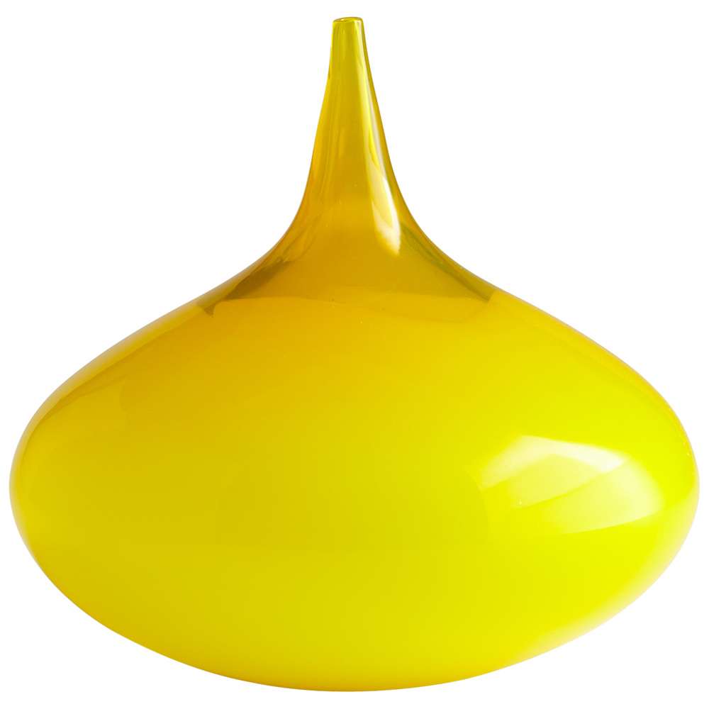 Cyan Design - Moonbeam Vase in Yellow - Small - 04057 veiw 1