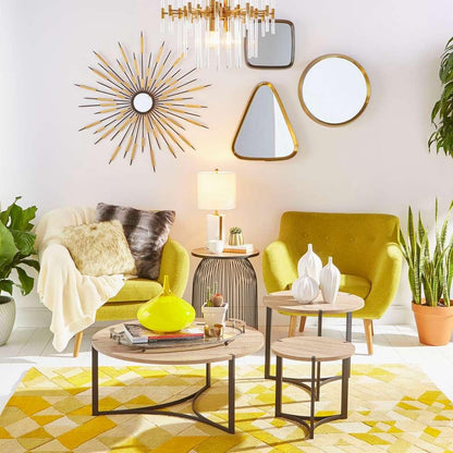 Cyan Design - Moonbeam Vase in Yellow - 04059 veiw 3