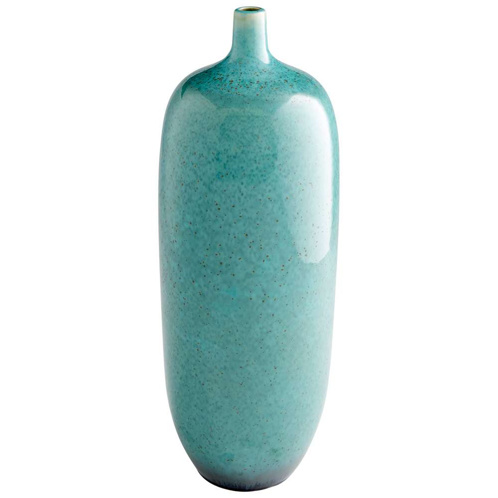 Cyan Design - Native Gloss Vase in Turquoise Glaze - Medium - 10805 veiw 1