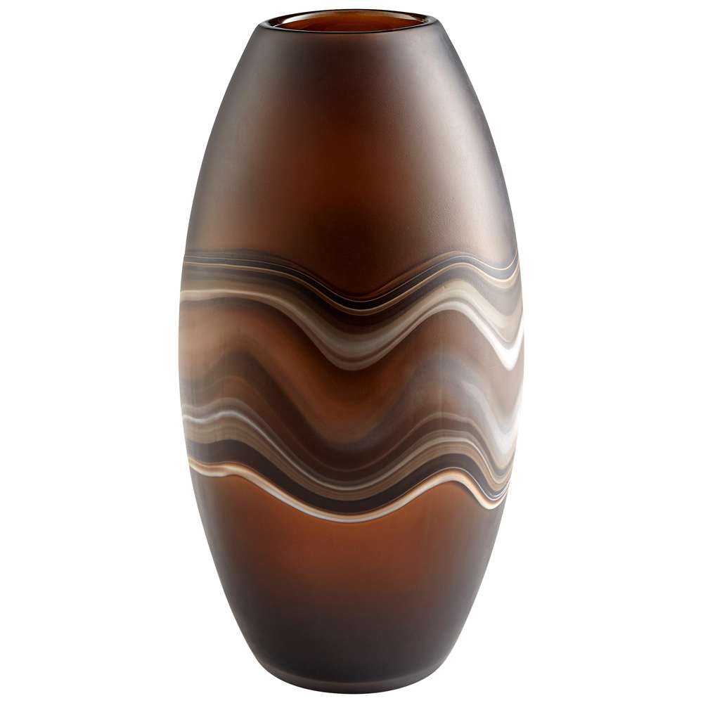 Cyan Design - Nina Vase in Amber Swirl - Large - 10481 veiw 1