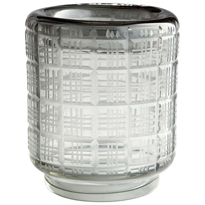Cyan Design - Off The Grid Vase in Smoke - Small - 08621 veiw 1