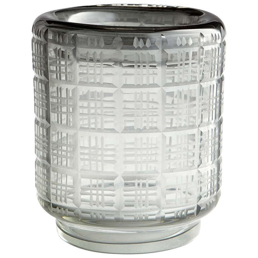 Cyan Design - Off The Grid Vase in Smoke - Small - 08621 veiw 1
