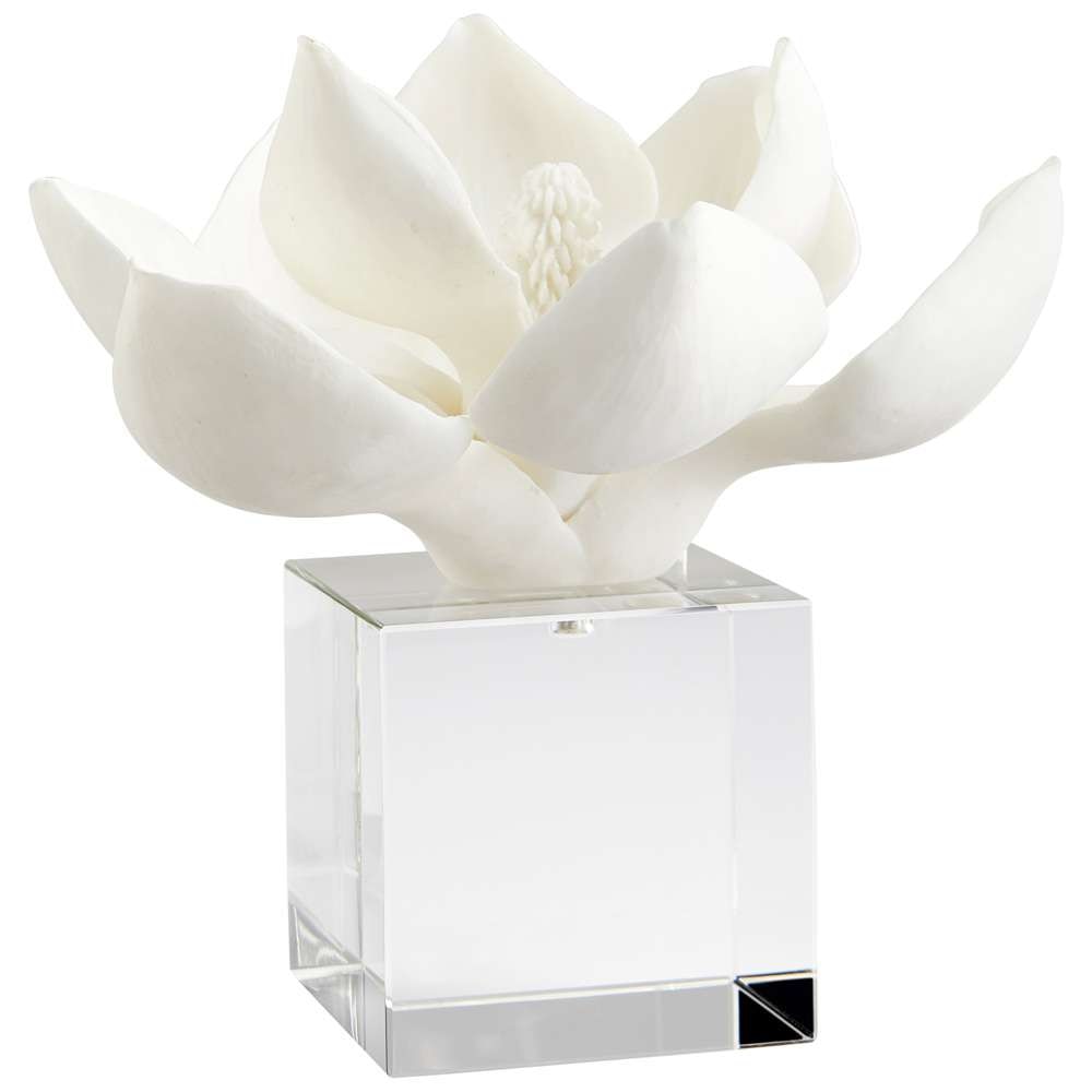 Cyan Design - Oleander Sculpture in White - Medium - 10432 veiw 1