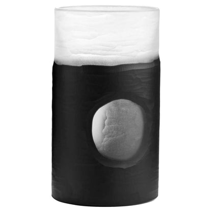 Cyan Design - Ominous Frost Vase Short in Clear and Black - 11256 veiw 1