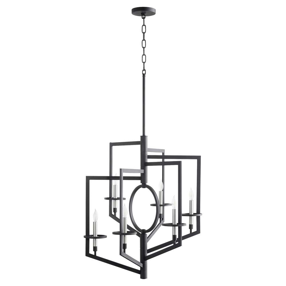 Cyan Design - Oxalis Chandelier in Noir - 11389 veiw 2